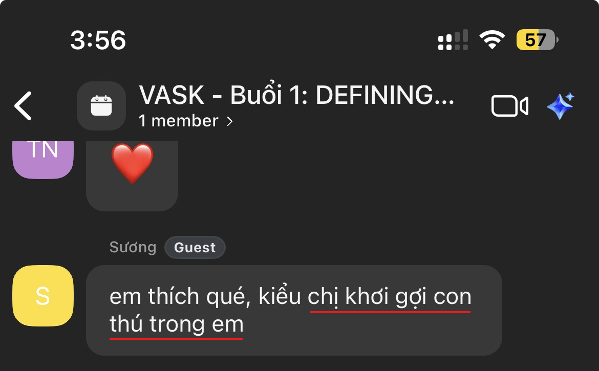 Live feedback 4
